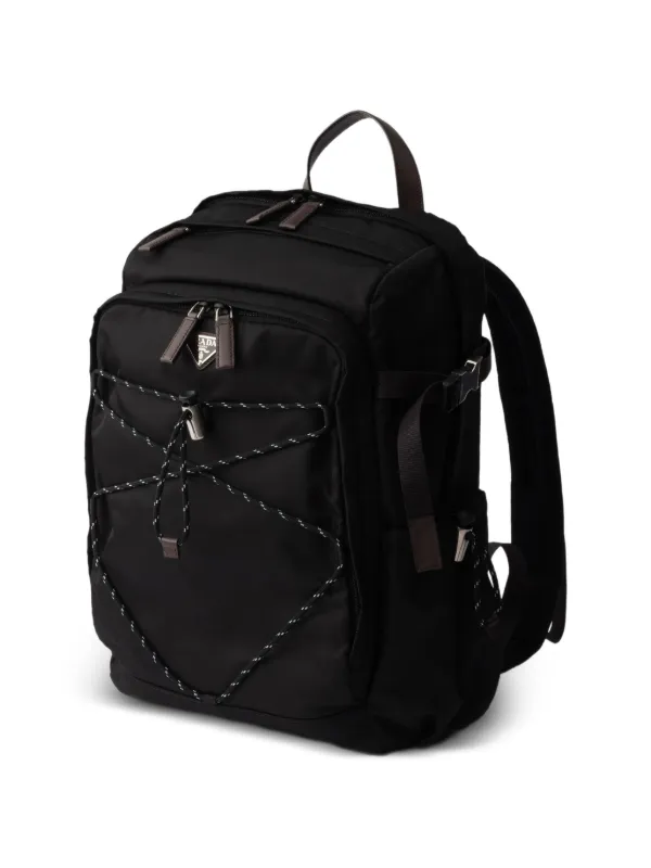 Prada Speedrock Re-Nylon Backpack | Black | FARFETCH