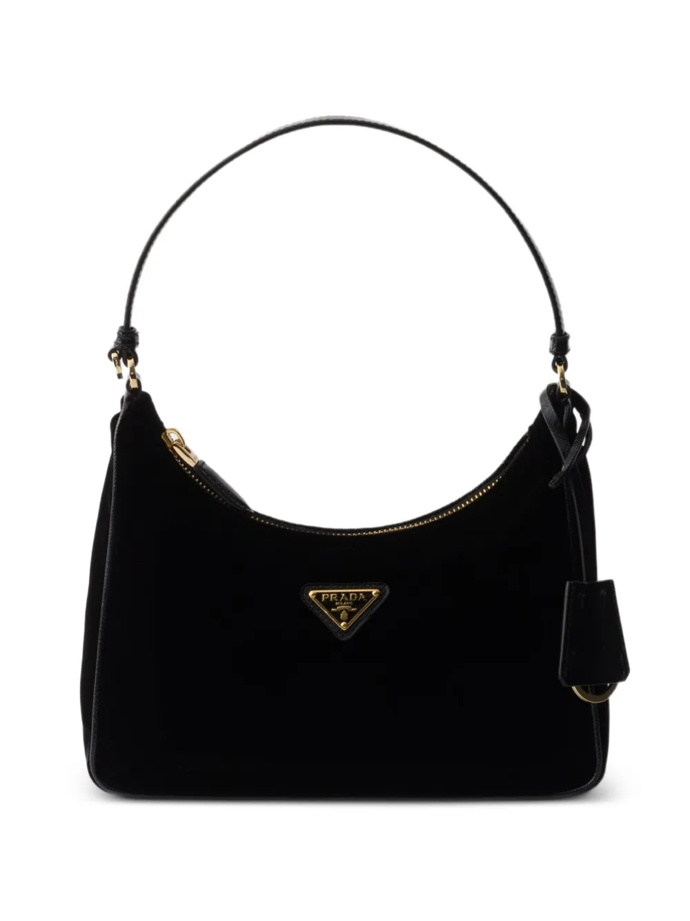 Prada Borsa a spalla Re-Edition mini 2005 - Nero