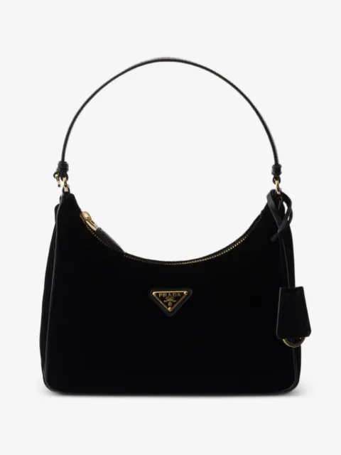 Prada bolso de hombro Re-Edition 2005 mini de terciopelo