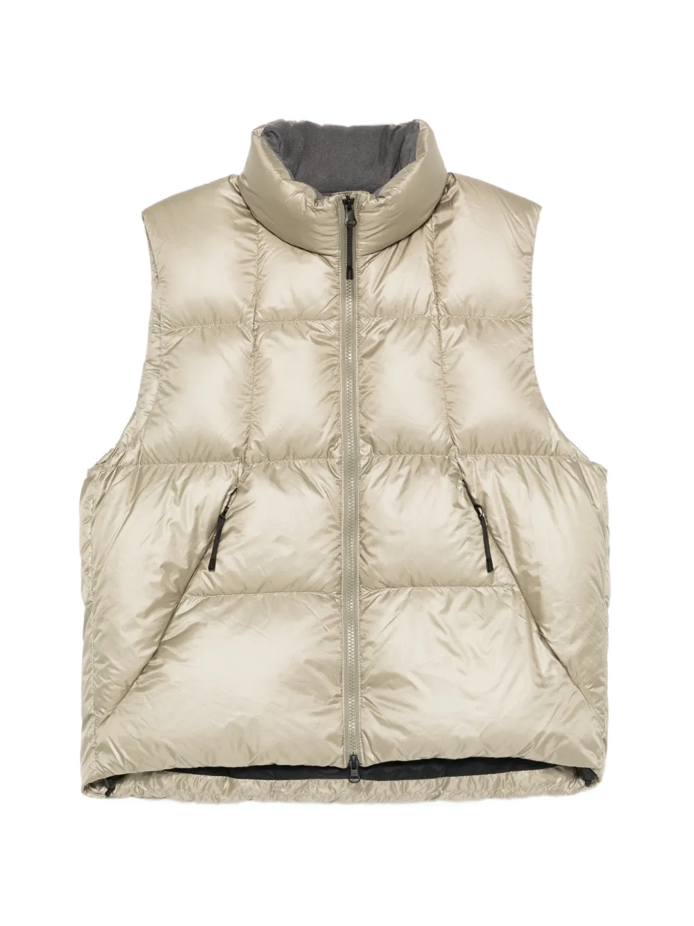 Goldwin zip puffed gilet - Neutrals