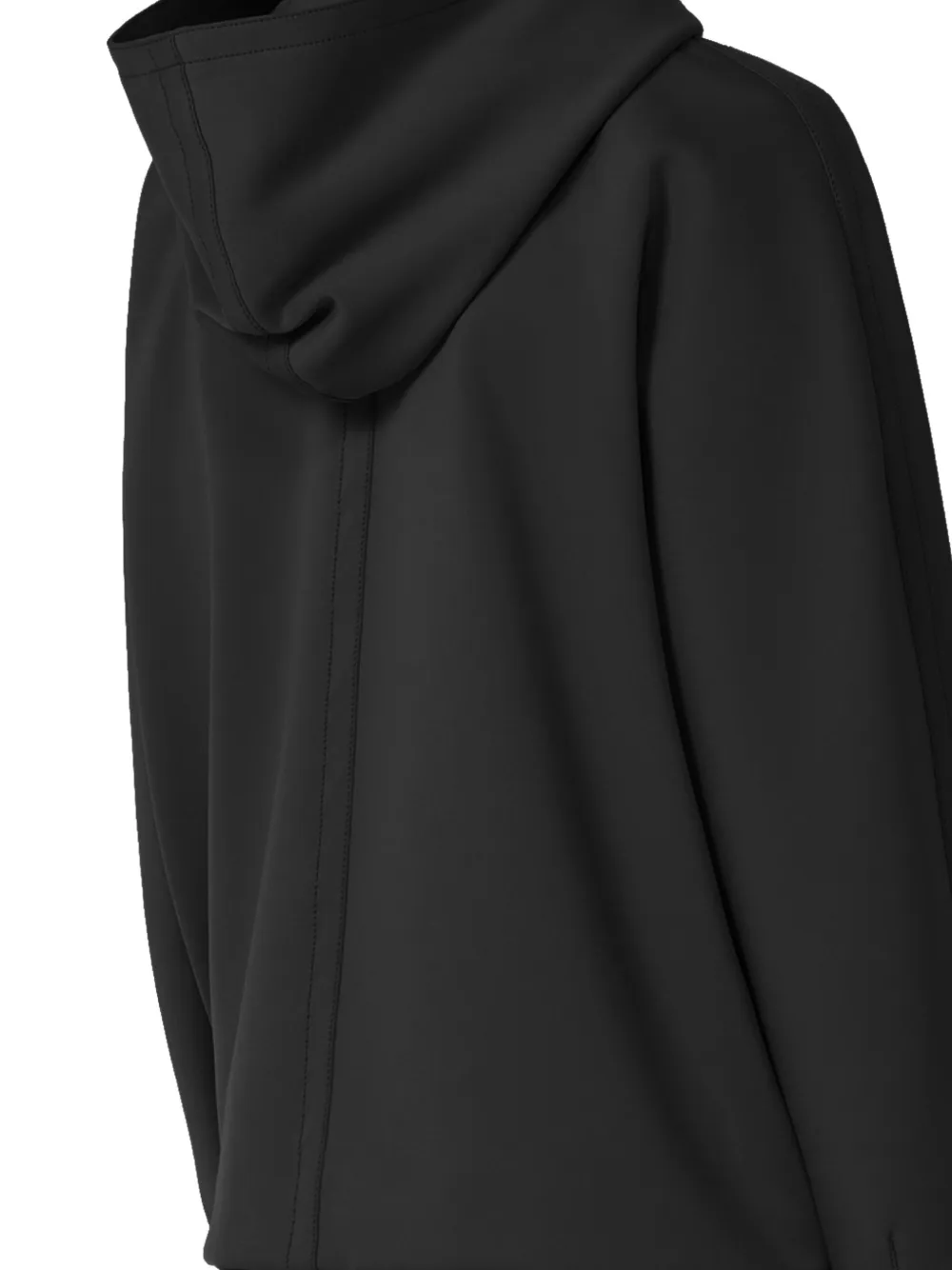 Max Mara Hoodie met opgestikte zak Zwart