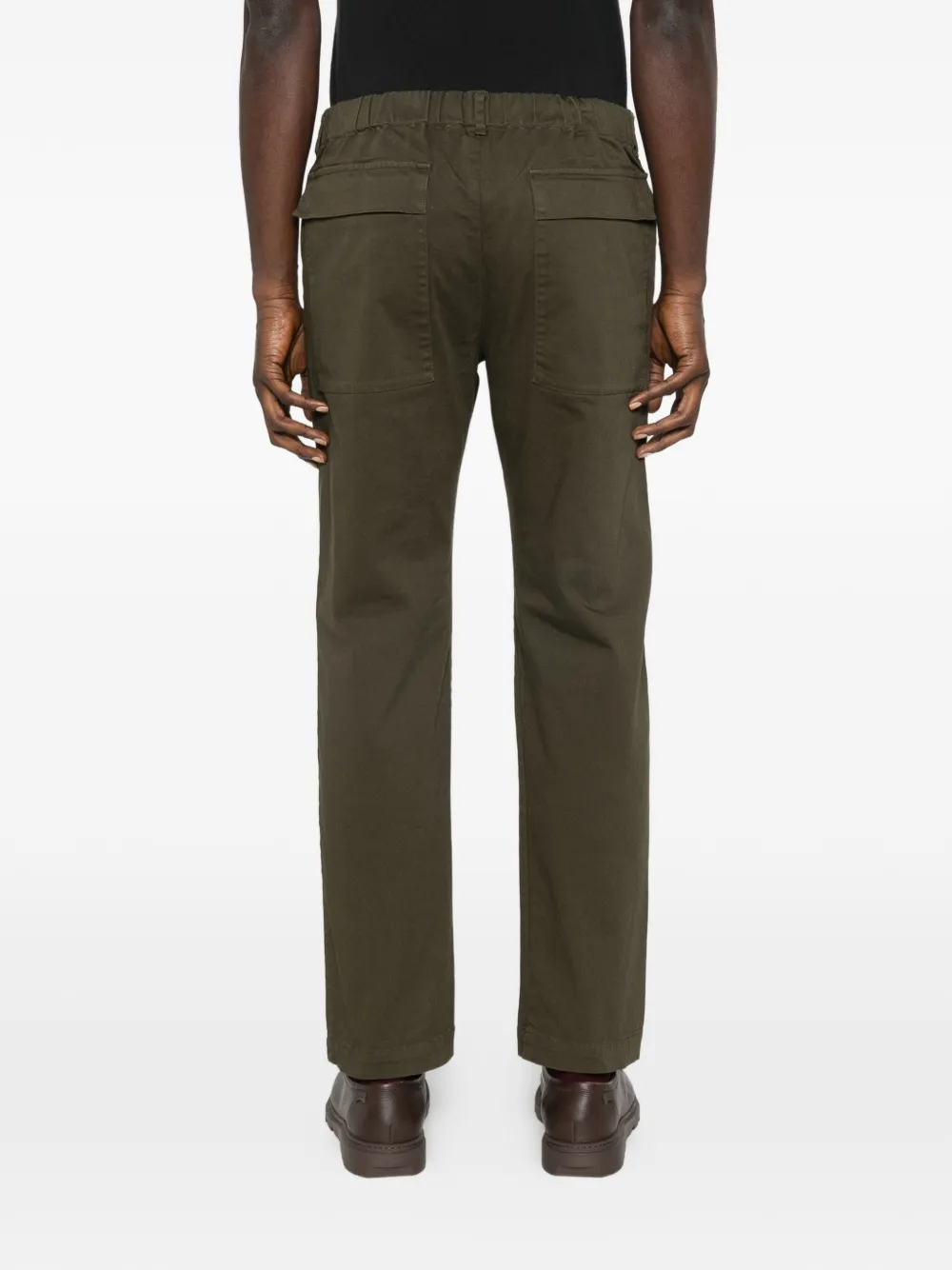 Barena Straight broek Groen