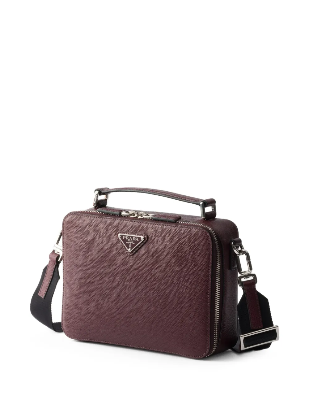  Prada Medium Brique Tote Bag - Red 