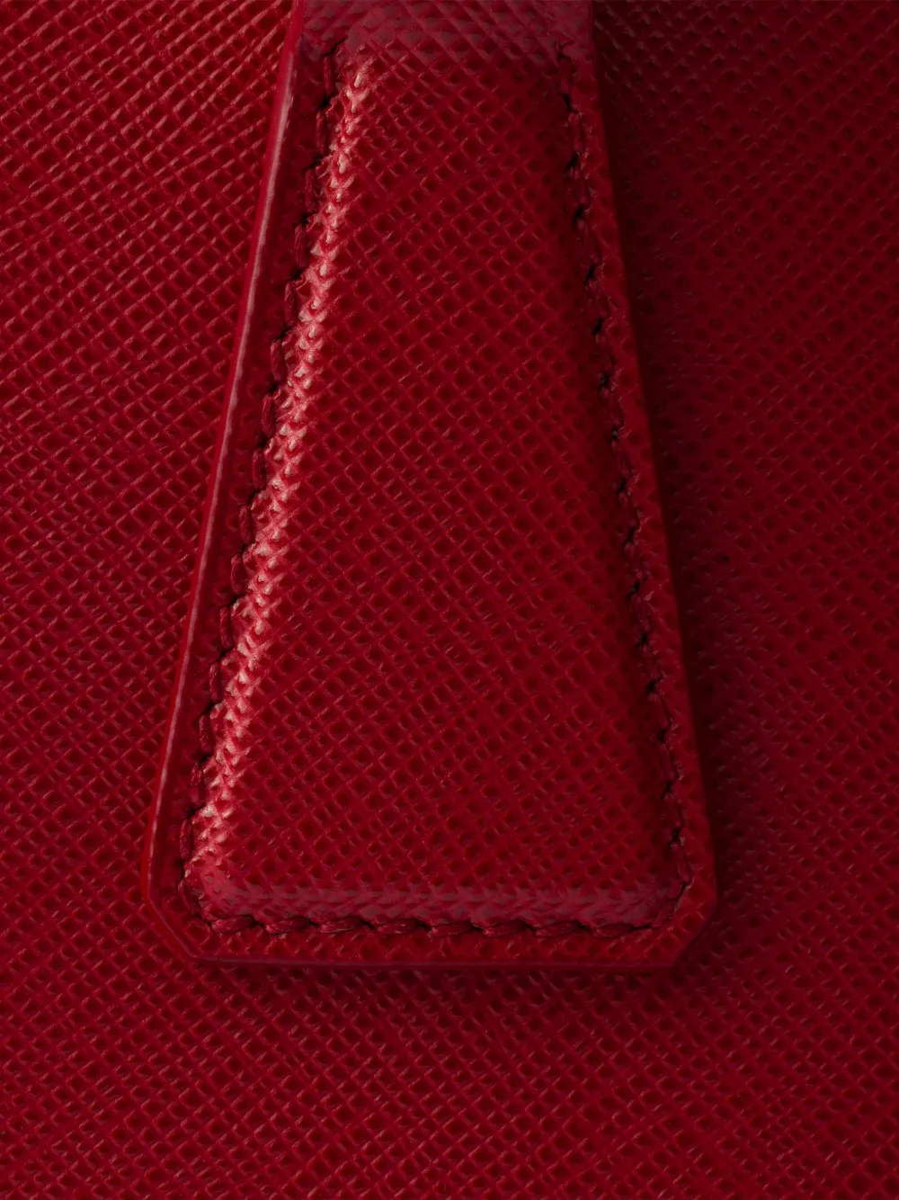 Prada Kleine Galleria leren shopper Rood