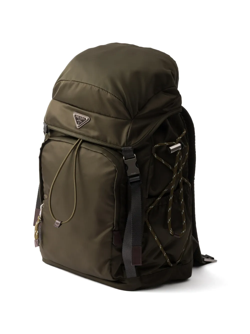 Prada Speedrock Re-Nylon rugzak Groen