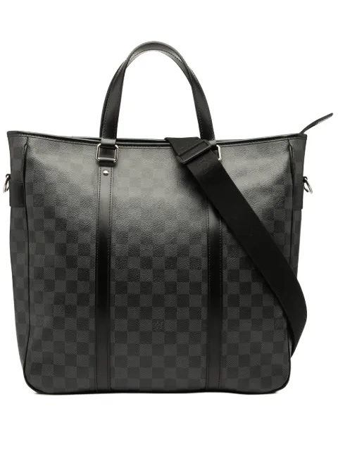 Louis Vuitton Pre-Owned 2012 Damier Graphite Tadao PM satchel