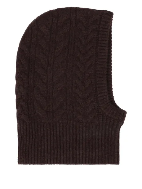 Lisa Yang braided knit balaclava