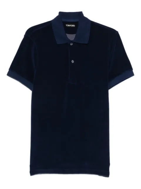 TOM FORD button knitted polo shirt