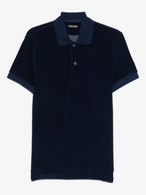 TOM FORD button knitted polo shirt