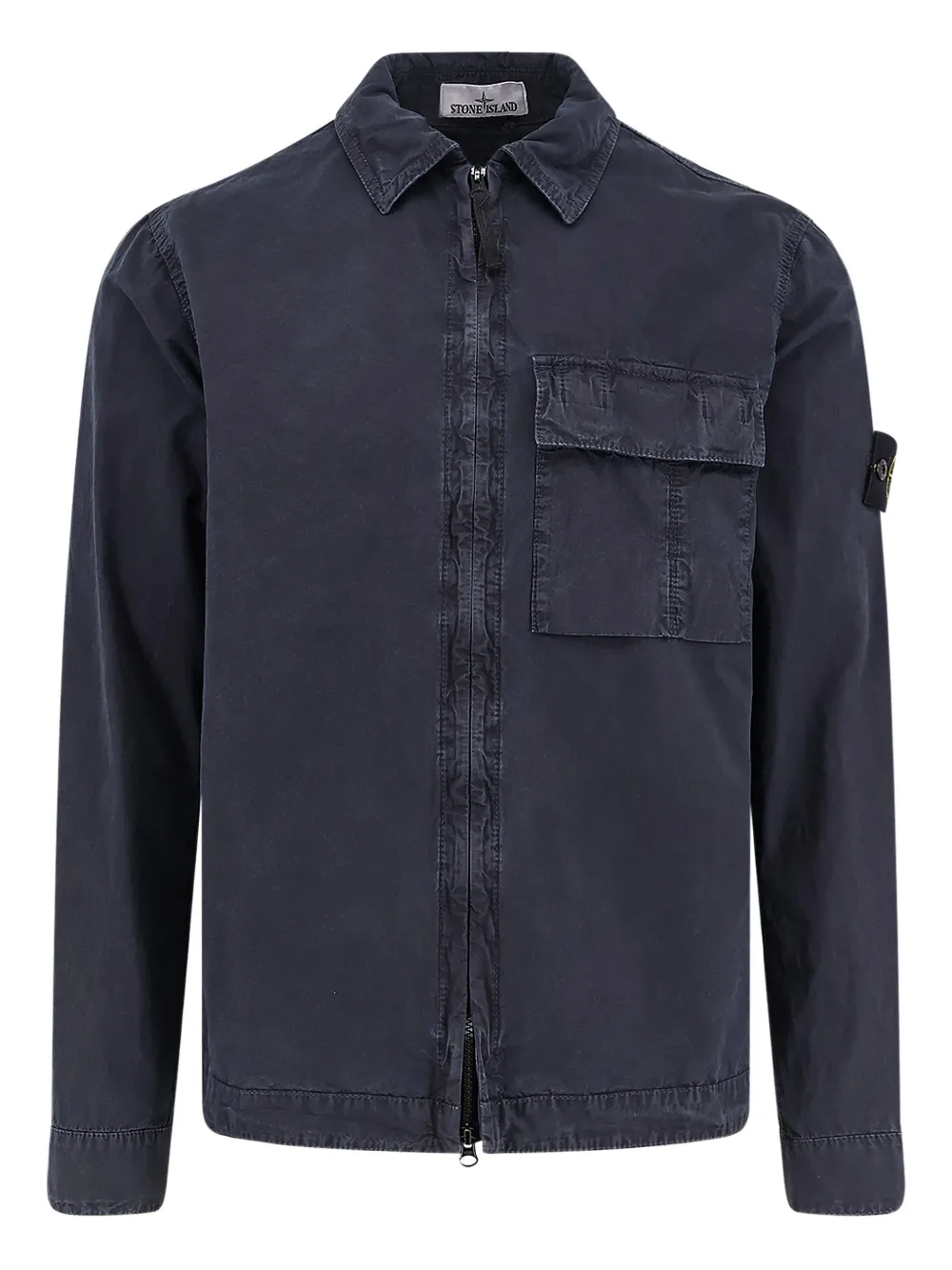 Stone Island Stone Island Shirts Blue - Nero