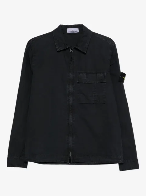 Stone Island 1200008 brushed organic cotton canvas old-effect