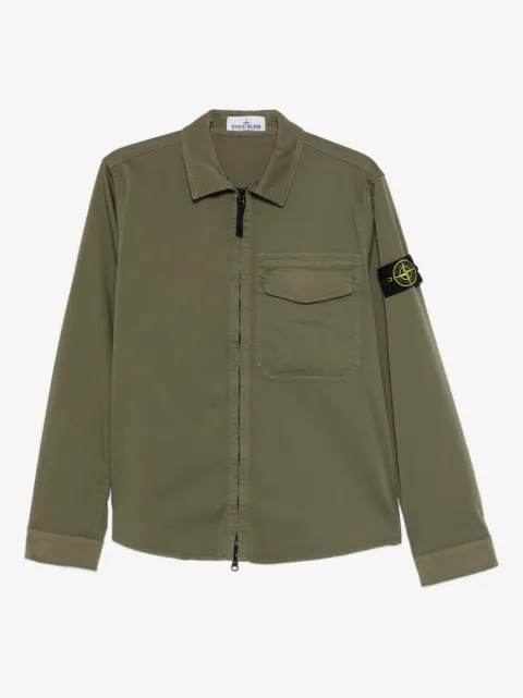 Stone Island Hemd mit Reißverschlusstasche