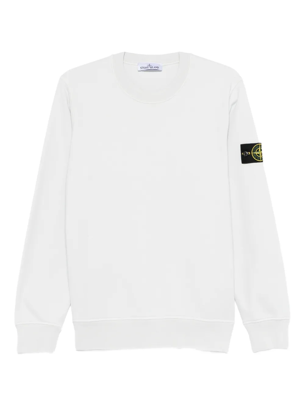 Stone Island logo-patch sweatshirt - Blu