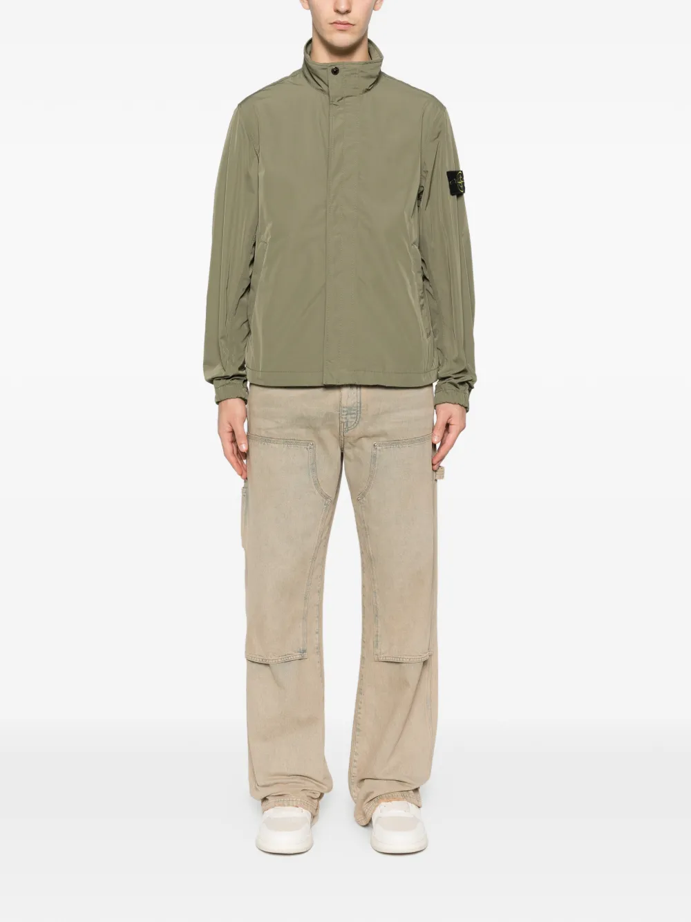 Stone Island logo-patch jacket | Bomber Jackets | Image 2