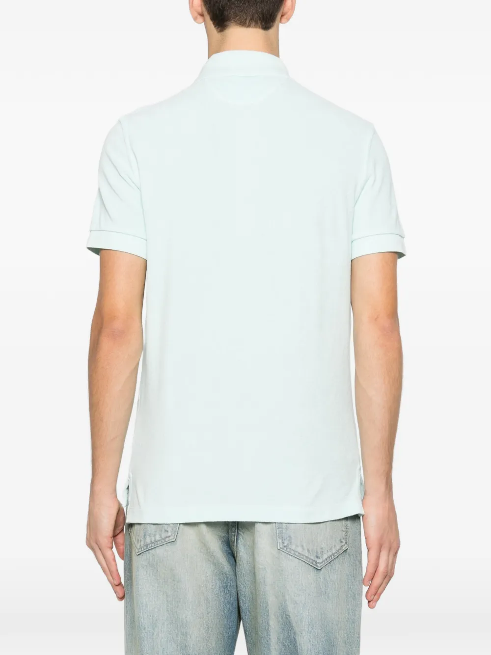 TOM FORD Poloshirt met knopen Blauw