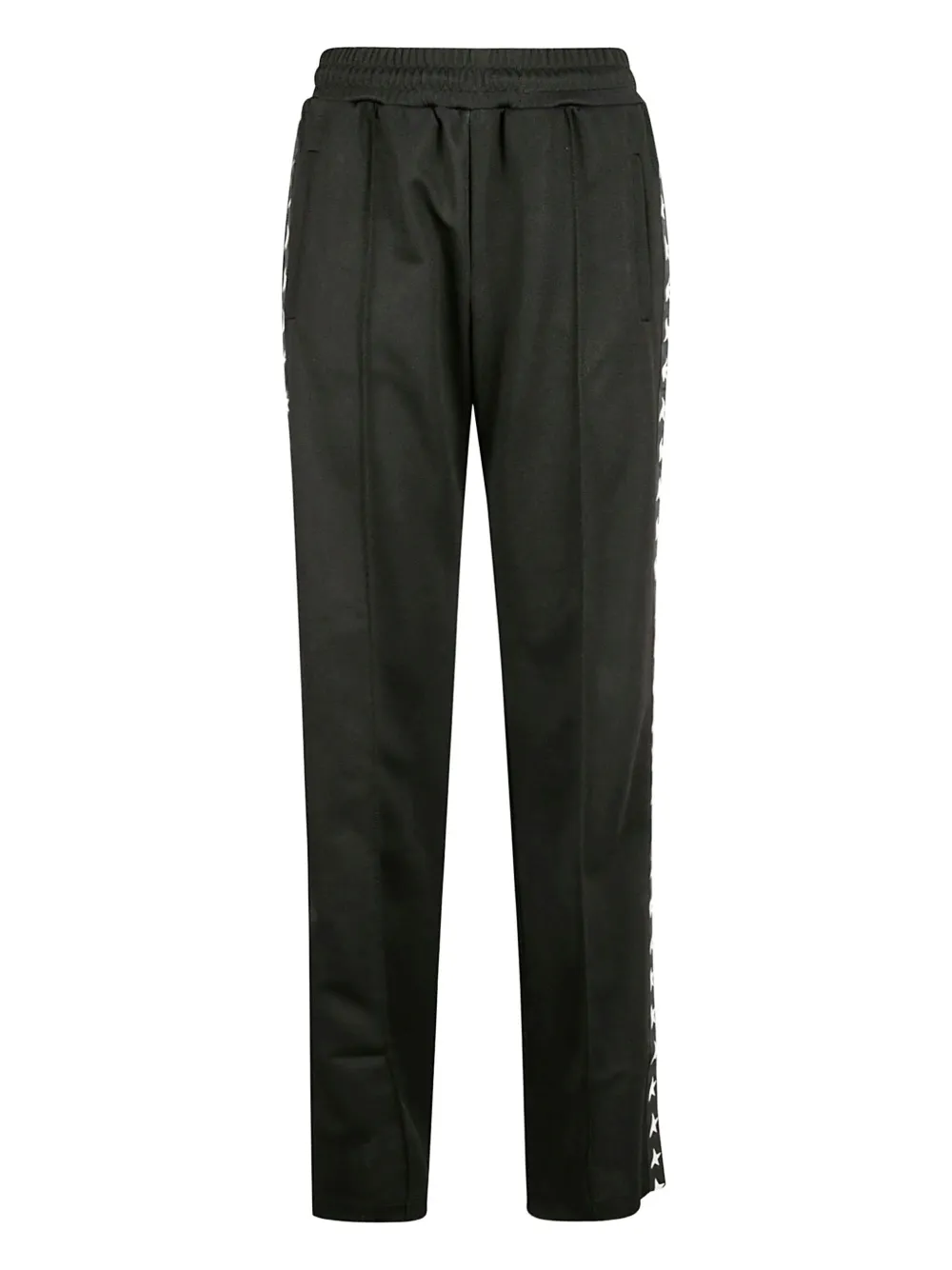 Golden Goose Pantaloni sportivi con stelle a contrasto - Nero