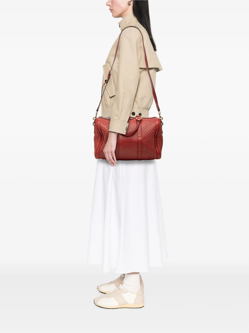 Gucci Pre-Owned 2000-2015 Microguccissima Joy Boston Bag satchel | Pre-Owned | Image 2