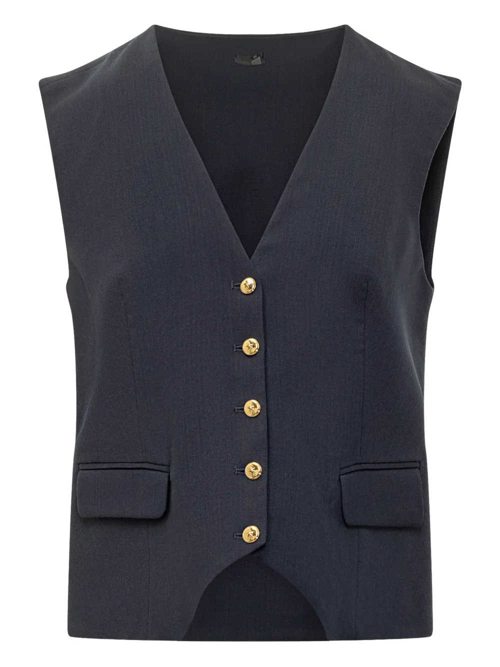 PINKO Gilet con scollo a V - Blu