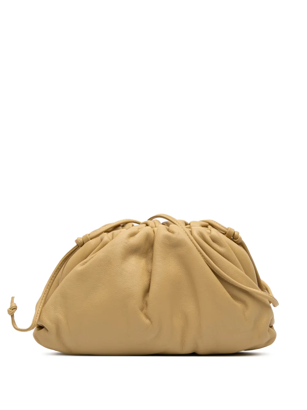 Bottega Veneta Pre-Owned 2012-2025 Lambskin The Mini Pouch crossbody bag - Marrone