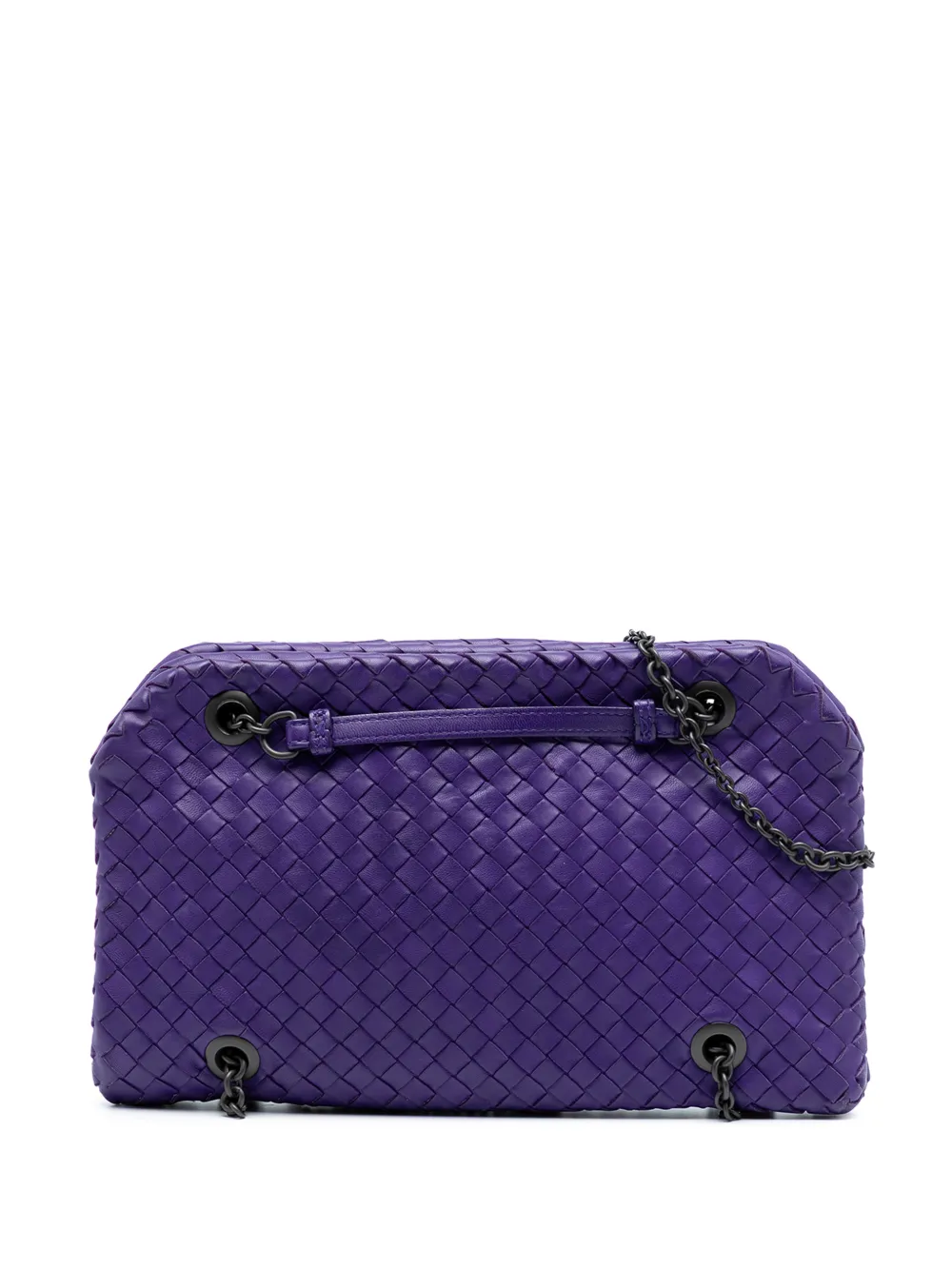 Bottega Veneta Pre-Owned 2012-2025 Nappa Intrecciato Duo shoulder bag - Viola