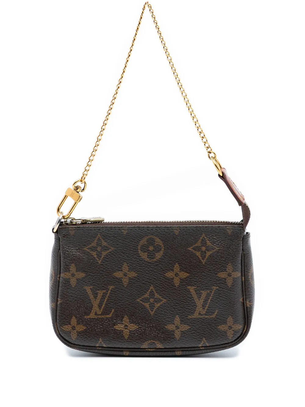 Louis Vuitton Pre-Owned 2019 Monogram Mini Pochette Accessoires handbag - Marrone