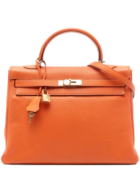 Hermès Pre-Owned 2010 Togo Kelly II Retourne 35 satchel