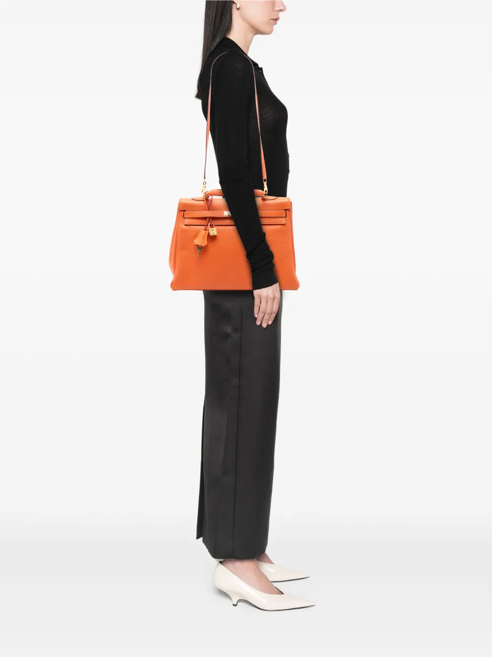 Hermès Pre-Owned 2010 Togo Kelly II Retourne 35 satchel | Pre-Owned | Image 2