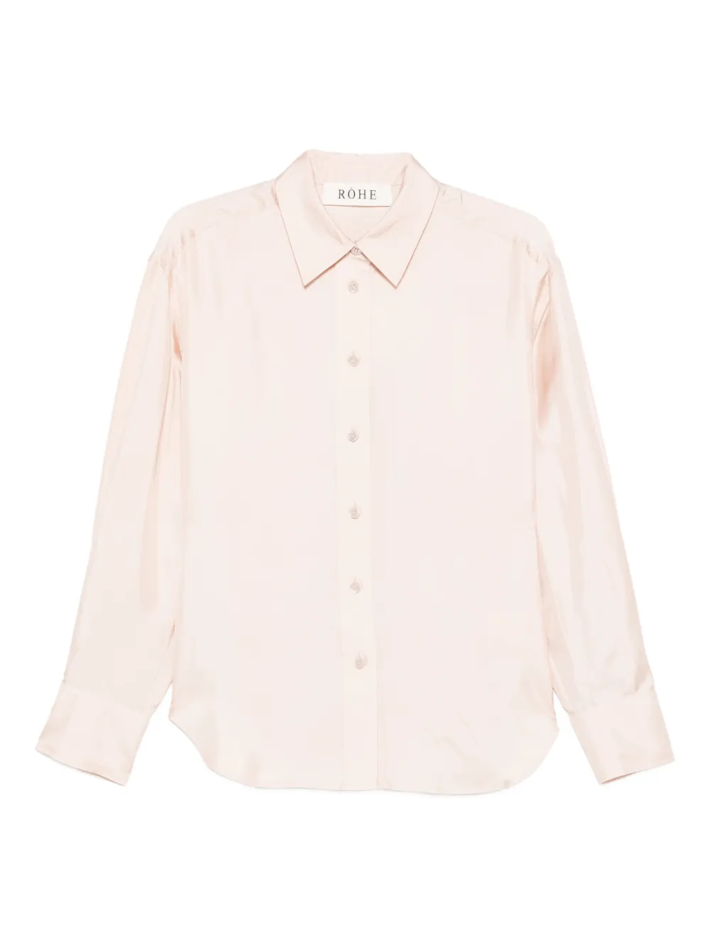 Róhe button-fastening shirt - Rosa