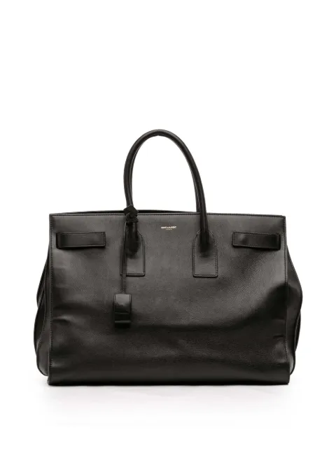Saint Laurent Pre-Owned 2013-2025 Large Leather Sac De Jour satchel