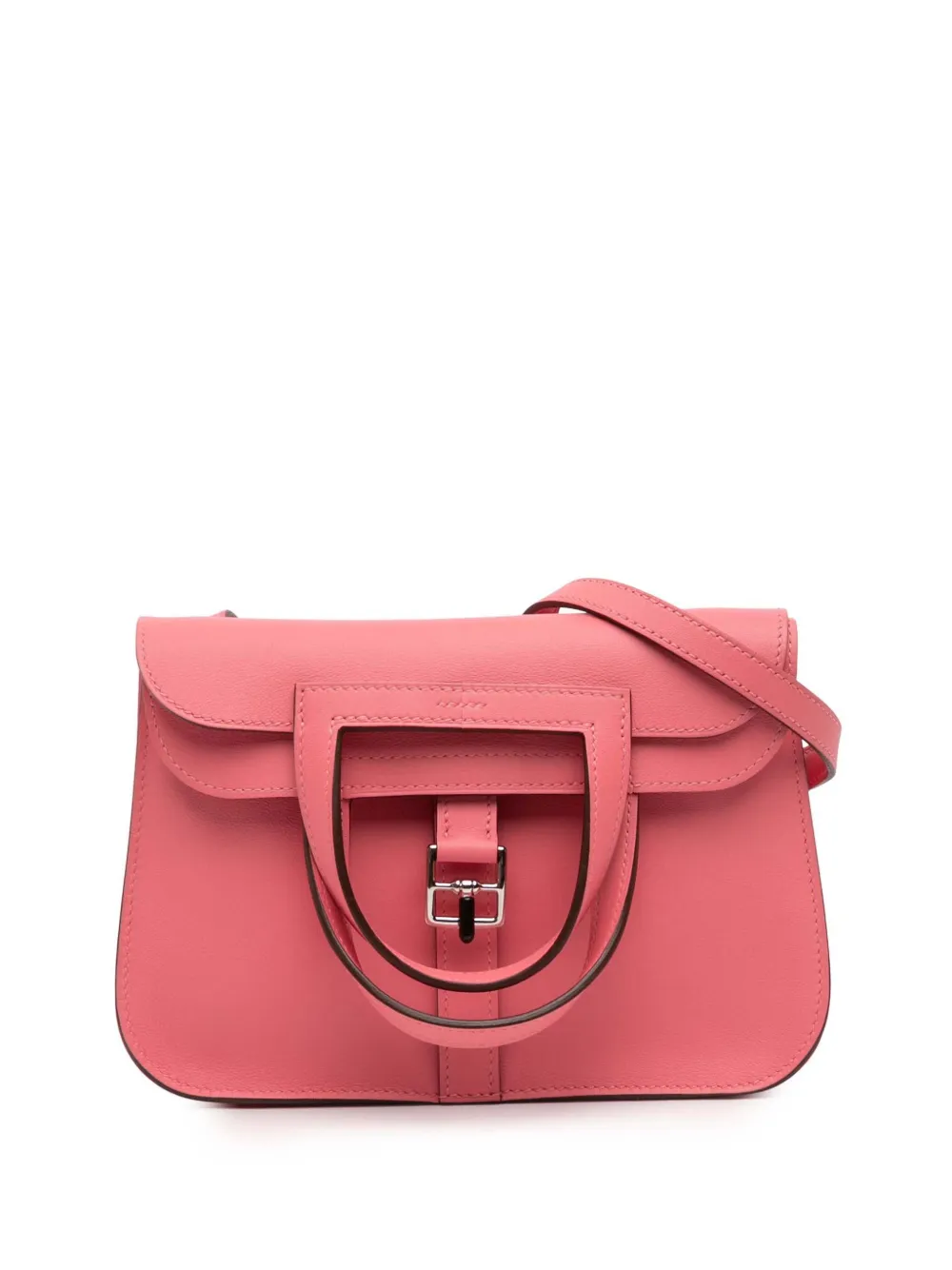 Hermès Pre-Owned 2016 Mini Swift Halzan 22 satchel | Rosa | Image 1
