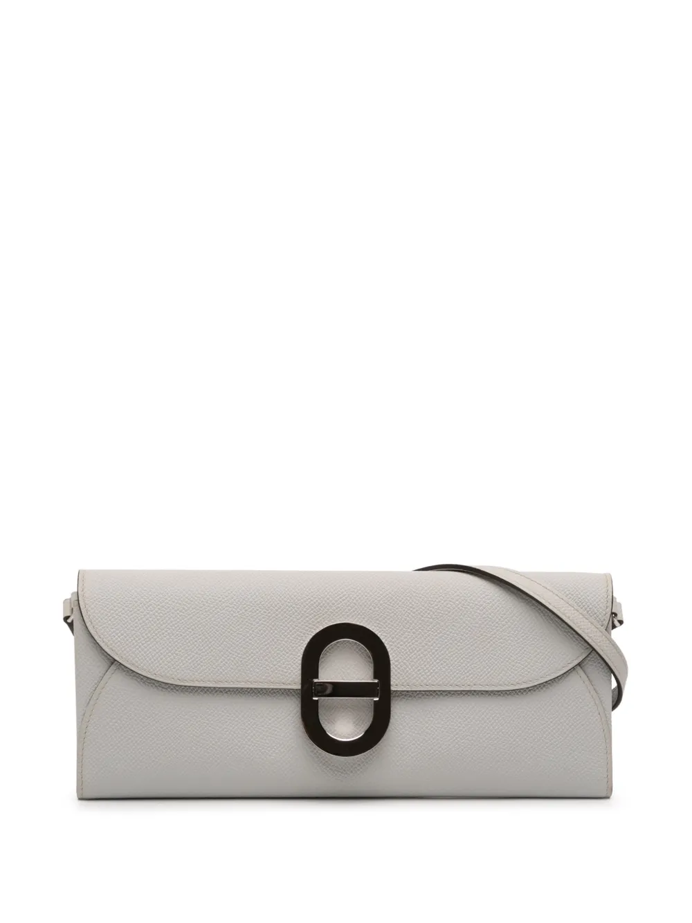 Hermès Pre-Owned 2024 Epsom Maillon To Go Wallet crossbody bag | Grey | Image 1