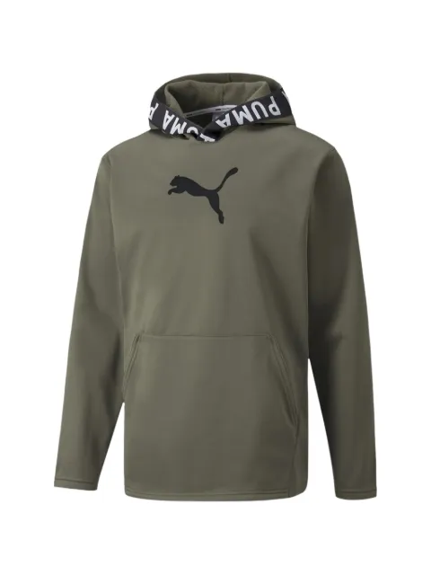 PUMA logo-print hoodie