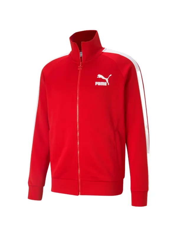PUMA T7ICONIC ジャージ上下　セットアップ　レッド　赤　サイズM PUMA Iconic T7 トラックジャケット | レッド | FARFETCH JP
