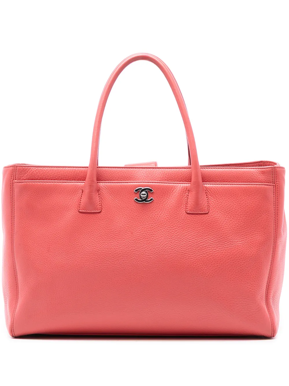 CHANEL Pre-Owned 2014 Medium Calfskin Executive Cerf tote bag - Rosa