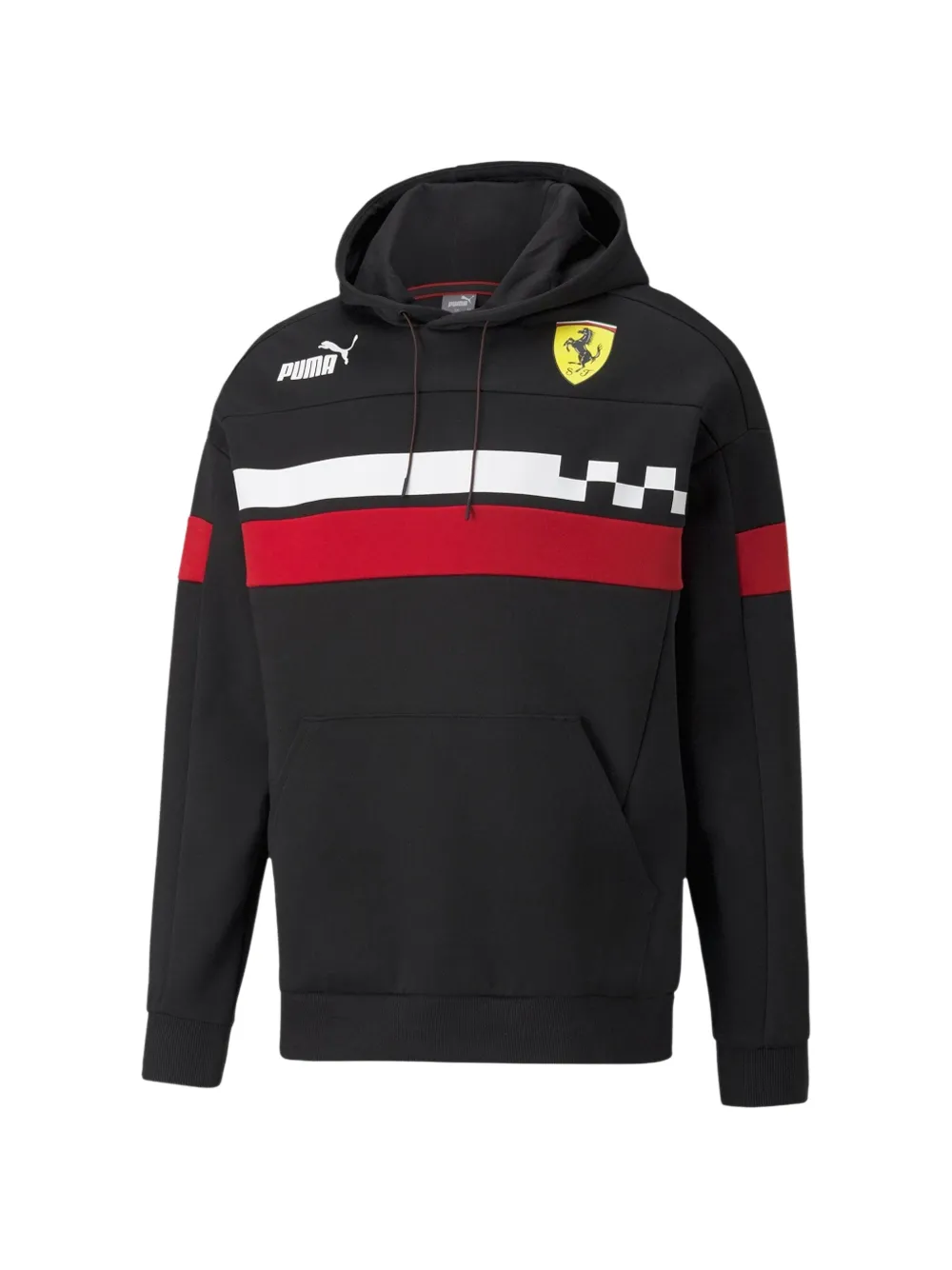 PUMA x Ferrari Felpa Race con cappuccio - Nero