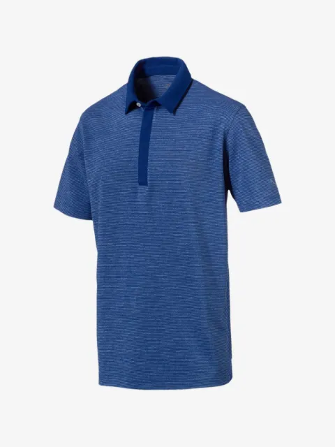 PUMA Moving Day Polo ストライプ ポロシャツ