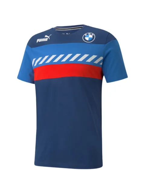 PUMA x BMW Motorsport logo-patch T-shirt