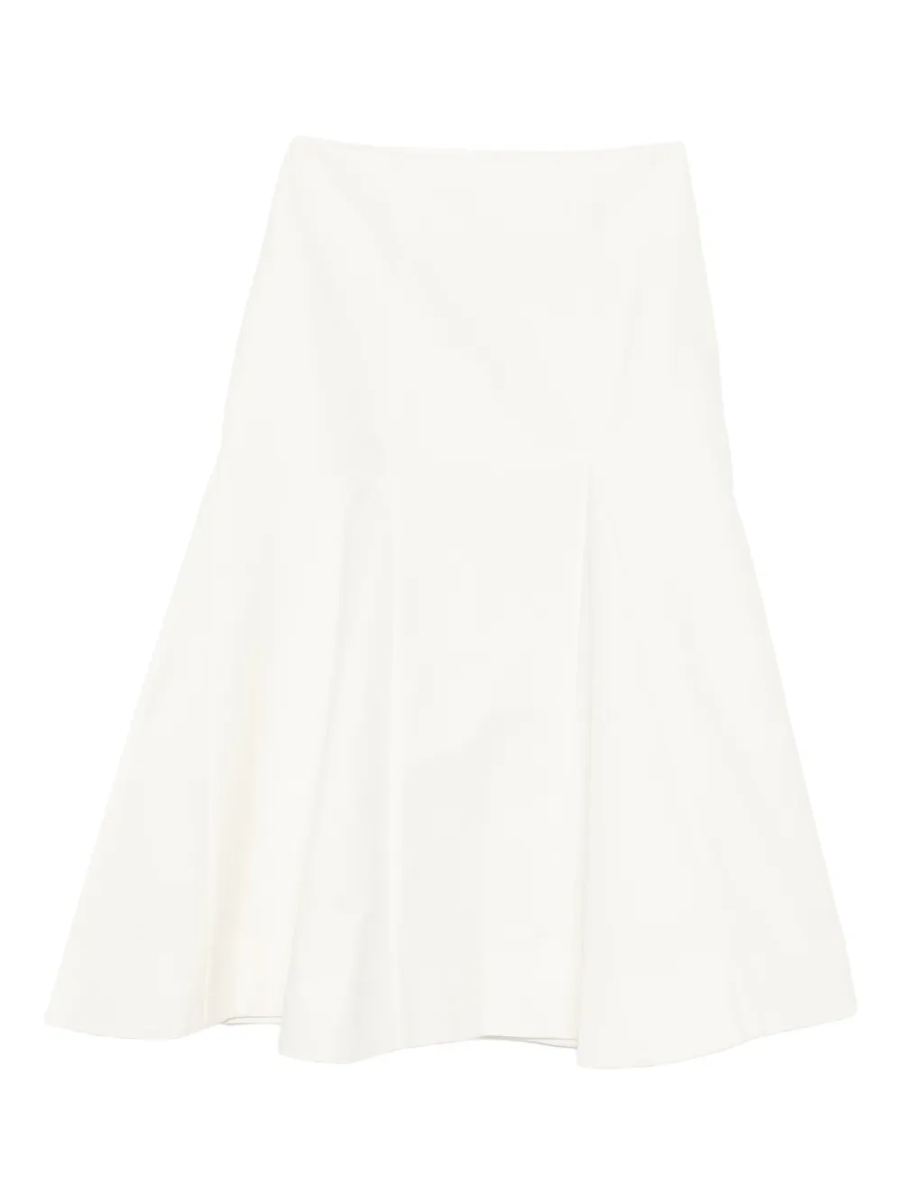 Róhe A-line midi skirt | White | Image 1