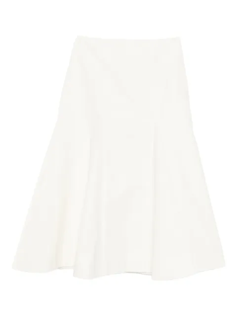 Róhe A-line midi skirt