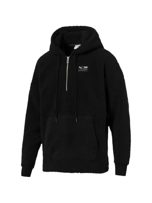 PUMA フリース パーカー | ブラック | FARFETCH JP