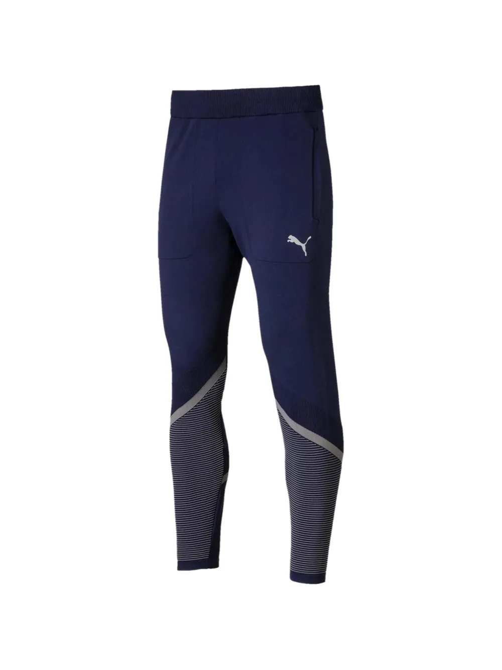 PUMA Pantaloni sportivi Reactive Evoknit con logo - Blu