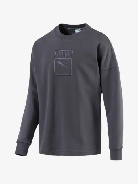 PUMA crew-neck logo sweatshirt