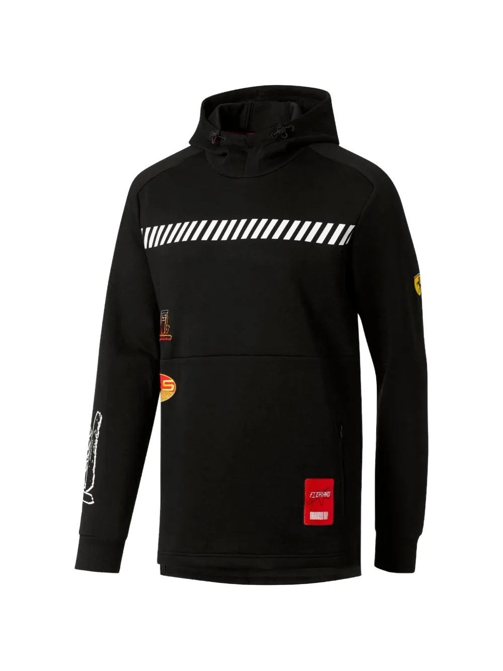 PUMA x Scuderia Ferrari Felpa Street con cappuccio - Nero