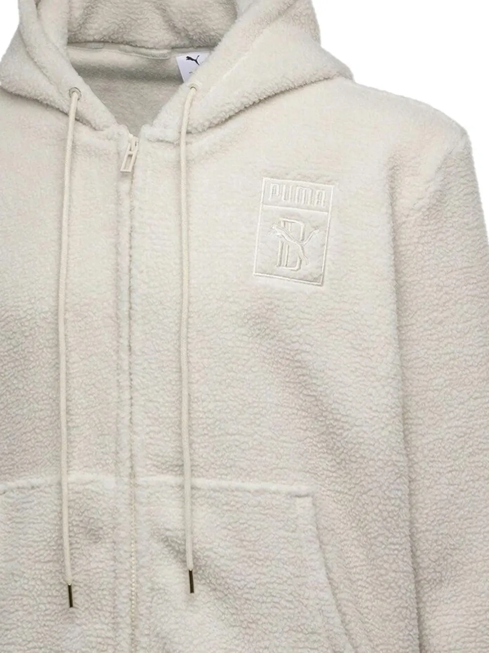 PUMA x Big Sean Fz hoodie met rits Beige