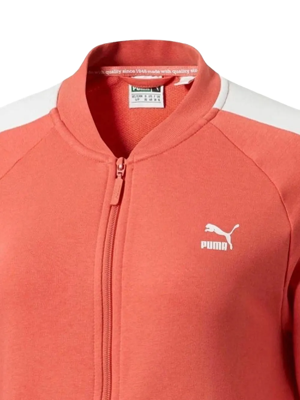 logo-detail zip-up sweatshirt