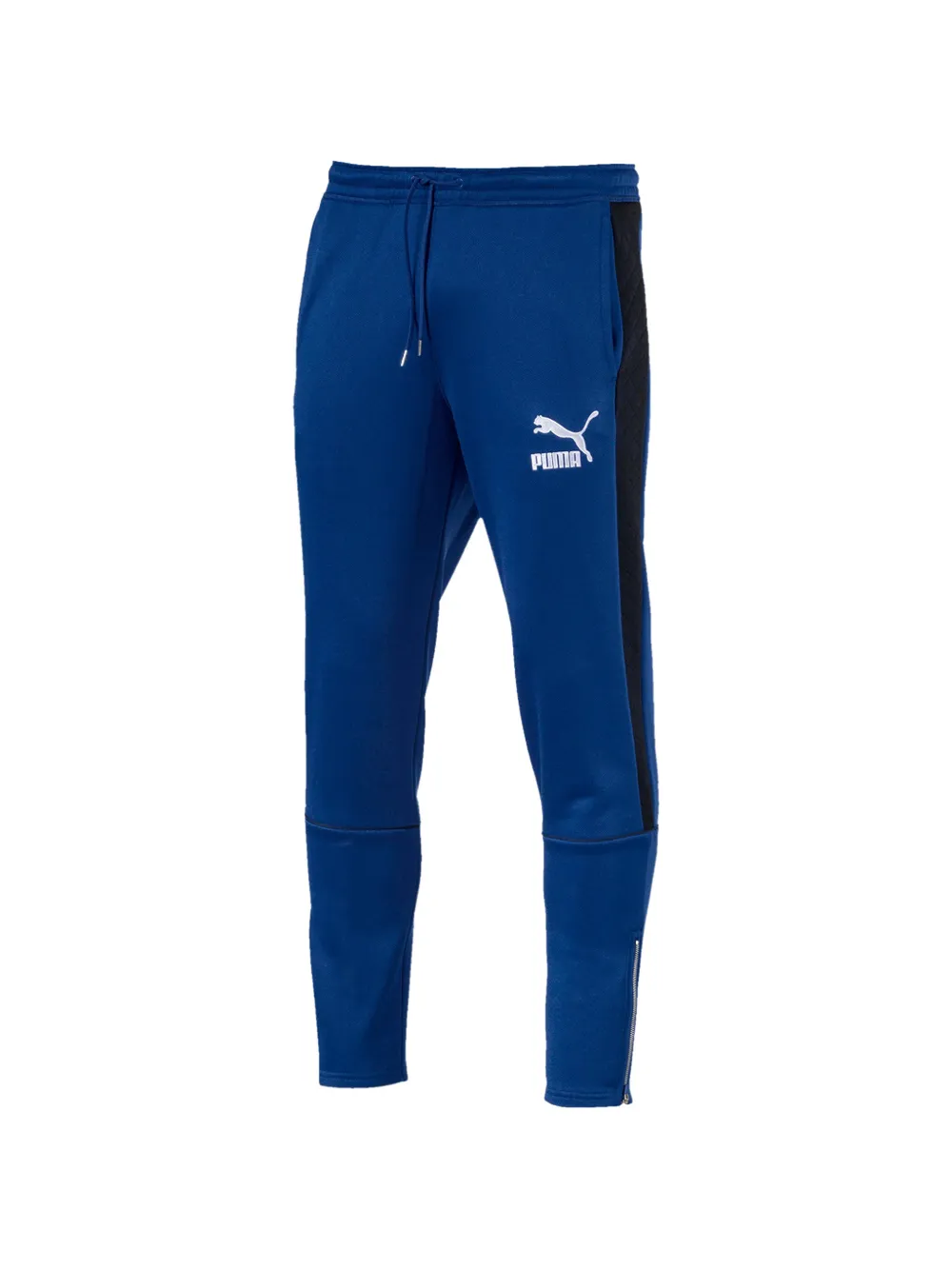 PUMA quilted track pants - Blu