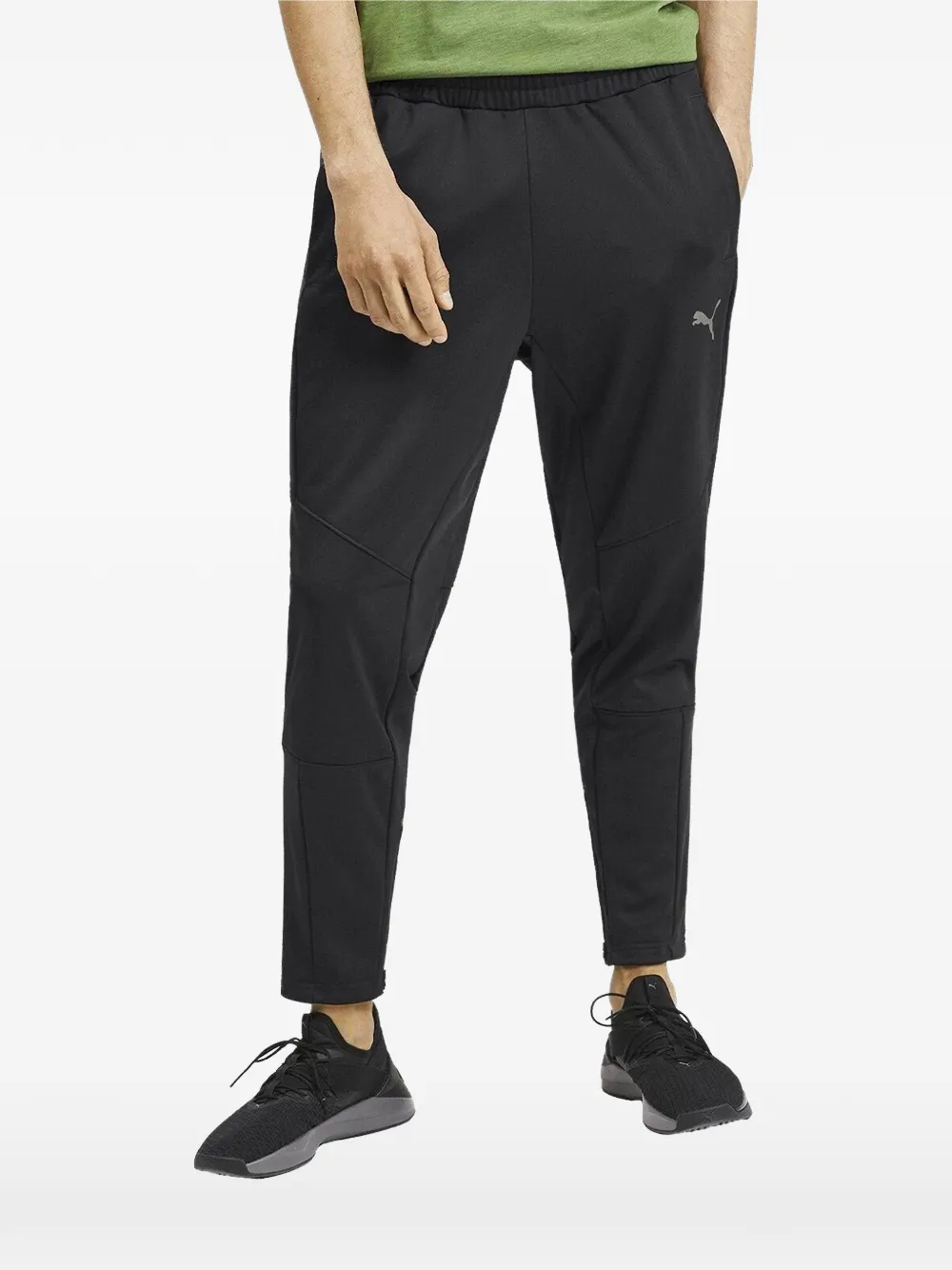 PUMA Pantaloni sportivi con vita elasticizzata - Nero