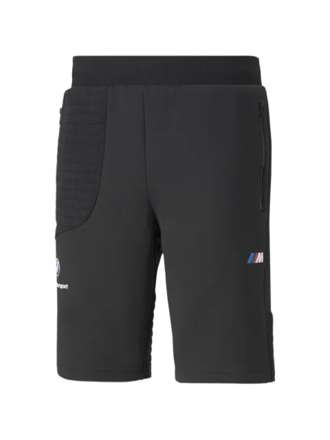 PUMA x BMW Motorsport textured track shorts