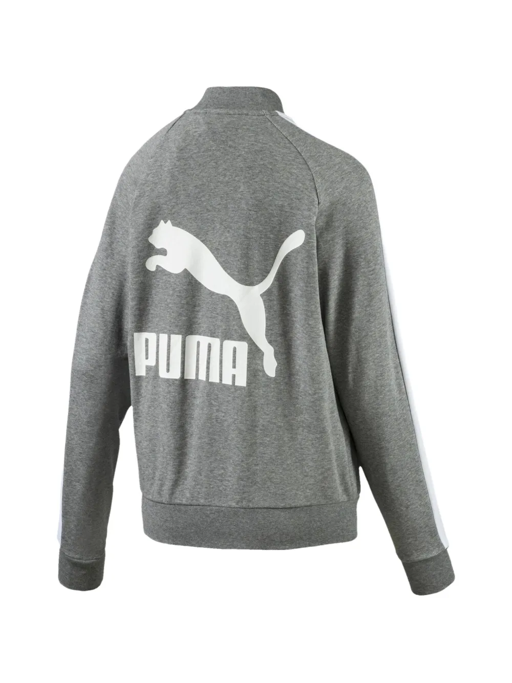 PUMA Sweater met rits Grijs