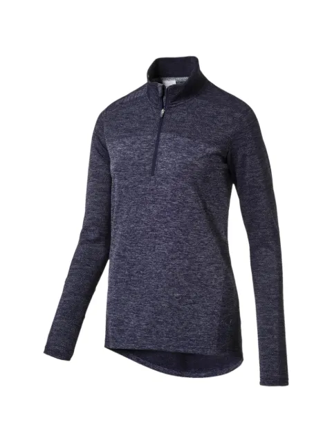 PUMA Evoknit seamless 1/4 zip-up jacket